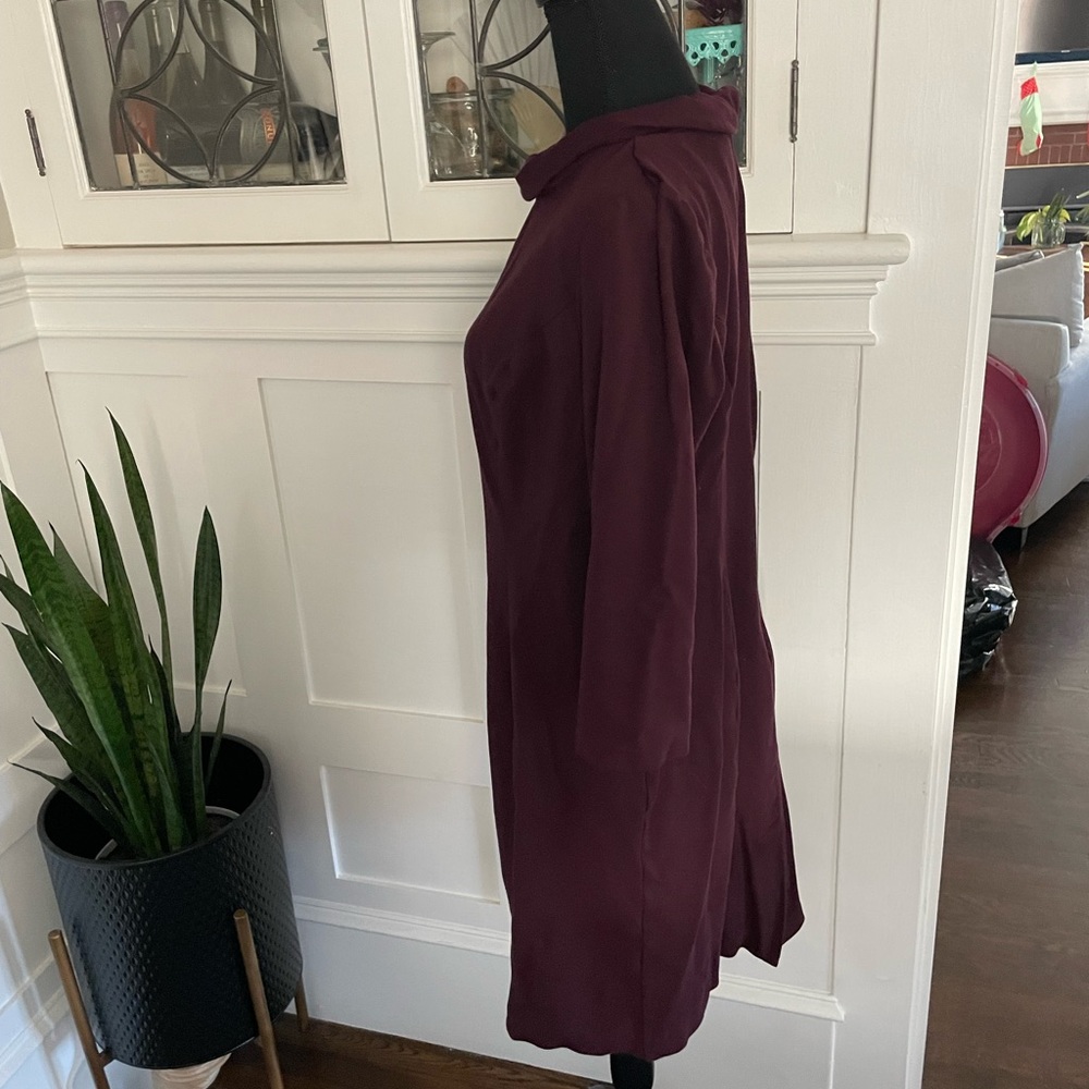 Maroon Talbots dress - Picture 6 of 6